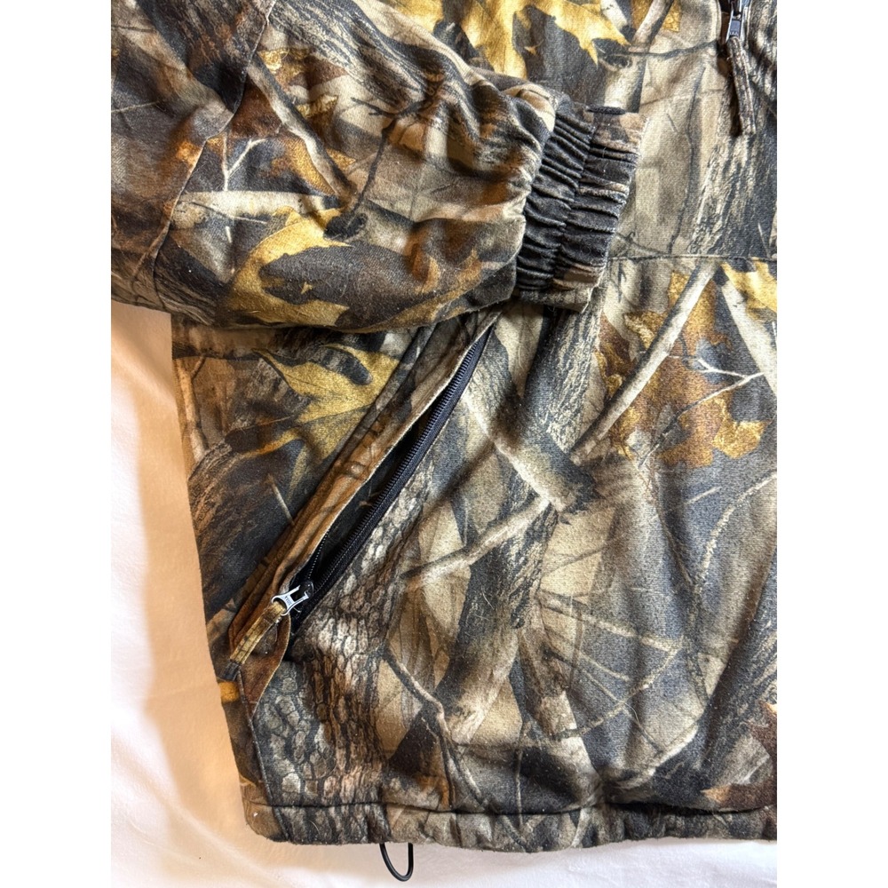 HFC Equipment Waterproof Camouflage Hoodie Jacket Men's Size L - Picture 4 of 10
